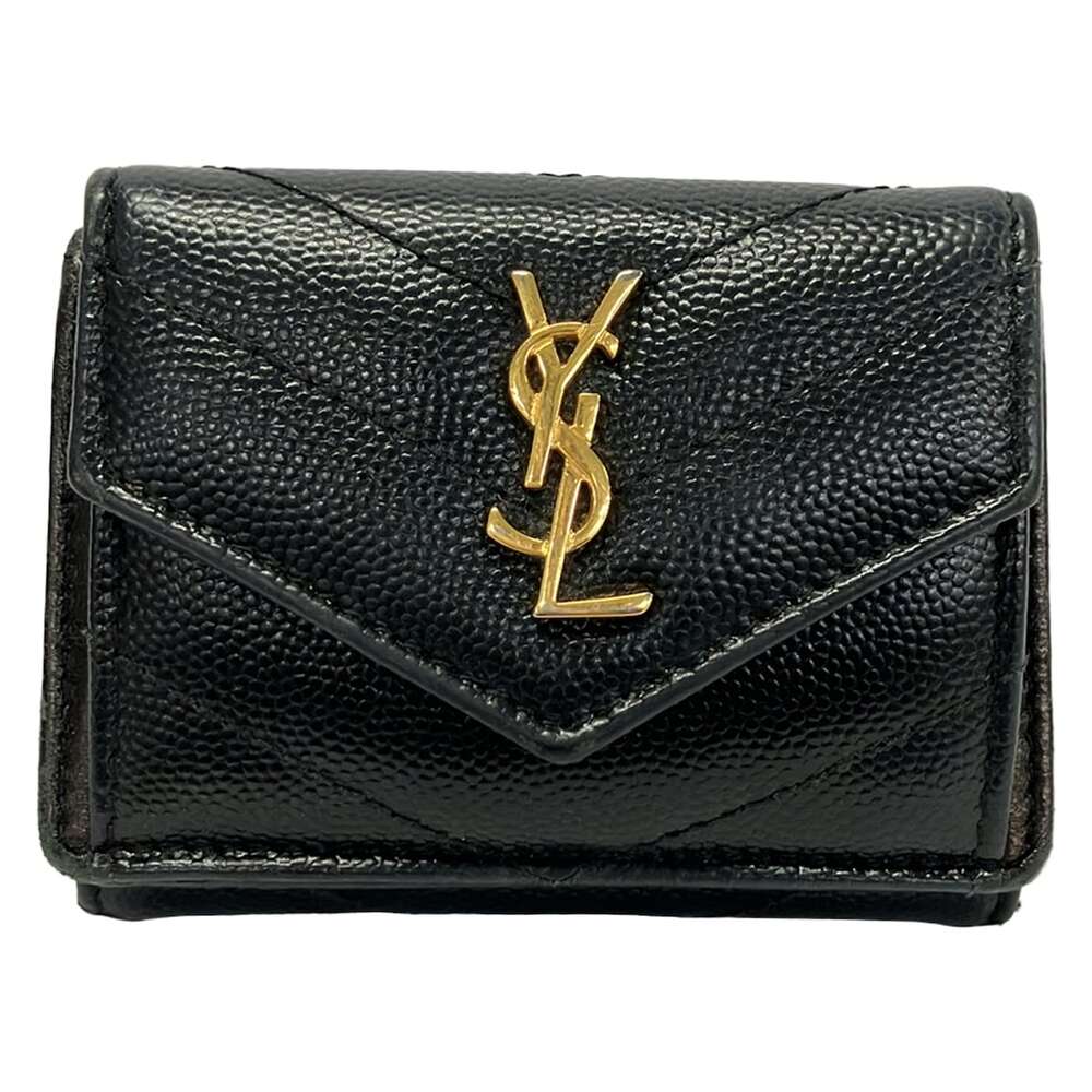 Saint Laurent PARIS Trifold Wallet 505118